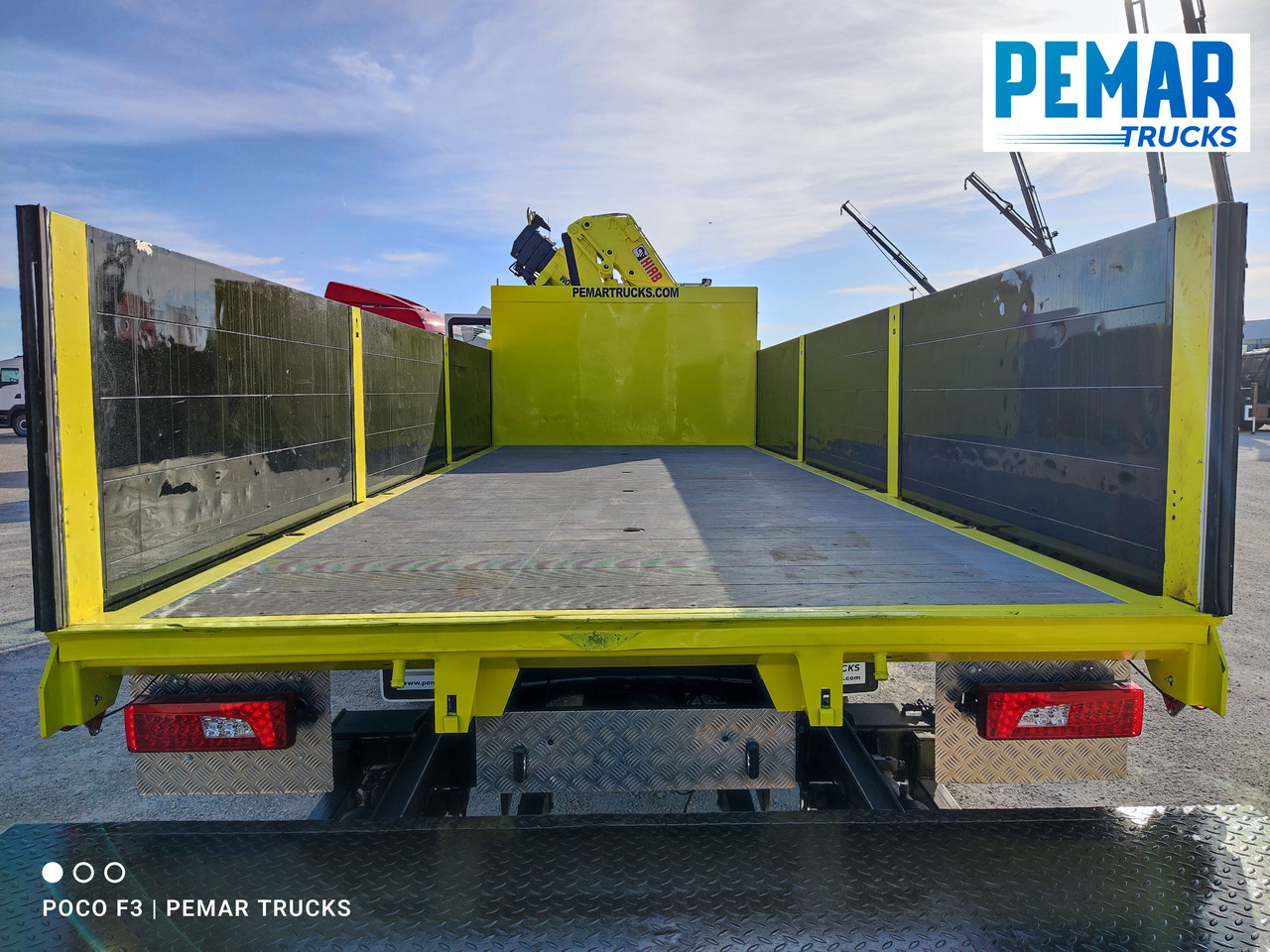 Crane truck SCANIA P 250 GRUA CAJA FIJA: picture 20