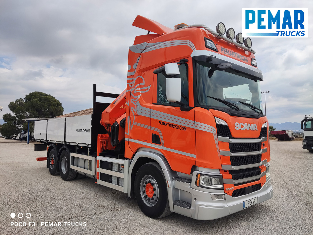 SCANIA R 540 6X2 GRUA CAJA FIJA - Dropside/ Flatbed truck, Crane truck: picture 4 SCANIA R 540 6X2 GRUA CAJA FIJA - Dropside/ Flatbed truck, Crane truck: picture 4