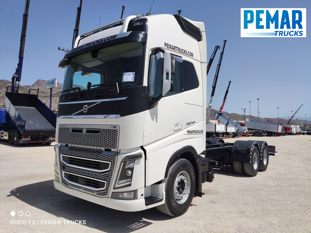 VOLVO FH 750 6X2 CHASIS EURO 6 - Cab chassis truck: picture 1 VOLVO FH 750 6X2 CHASIS EURO 6 - Cab chassis truck: picture 1