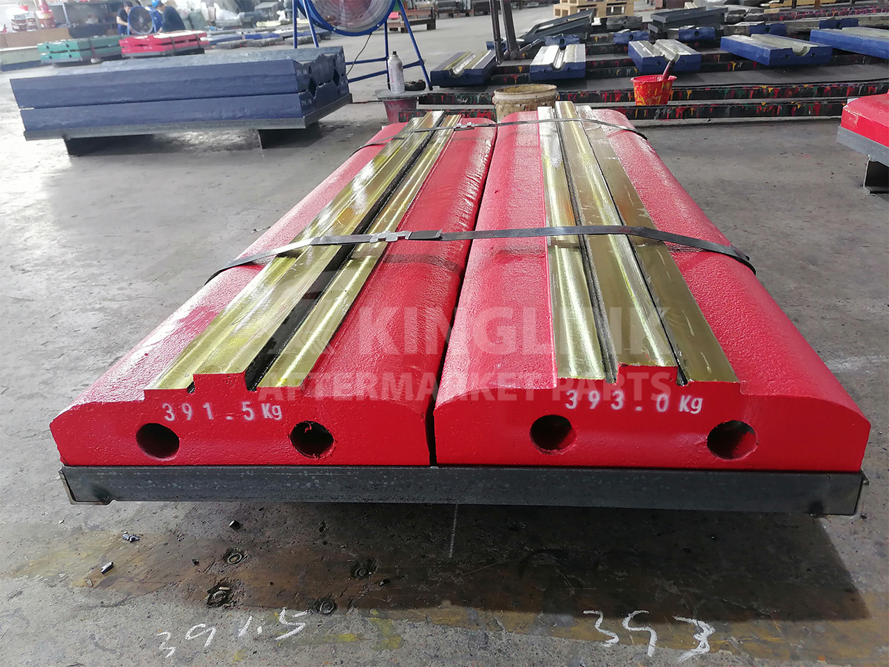 KINGLINK High Toughness Blow Bar 7200124 for P500 Impact Crusher - Spare parts for Impact crusher: picture 2 KINGLINK High Toughness Blow Bar 7200124 for P500 Impact Crusher - Spare parts for Impact crusher: picture 2