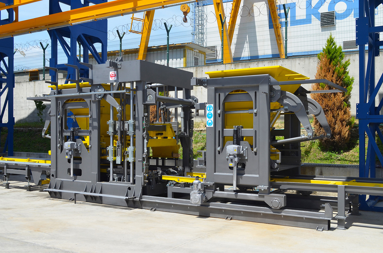 ELKON ELKOBLOCK-S36 FULLY AUTOMATIC SINGLE LAYER Concrete Block Machine - Construction machinery: picture 1 ELKON ELKOBLOCK-S36 FULLY AUTOMATIC SINGLE LAYER Concrete Block Machine - Construction machinery: picture 1