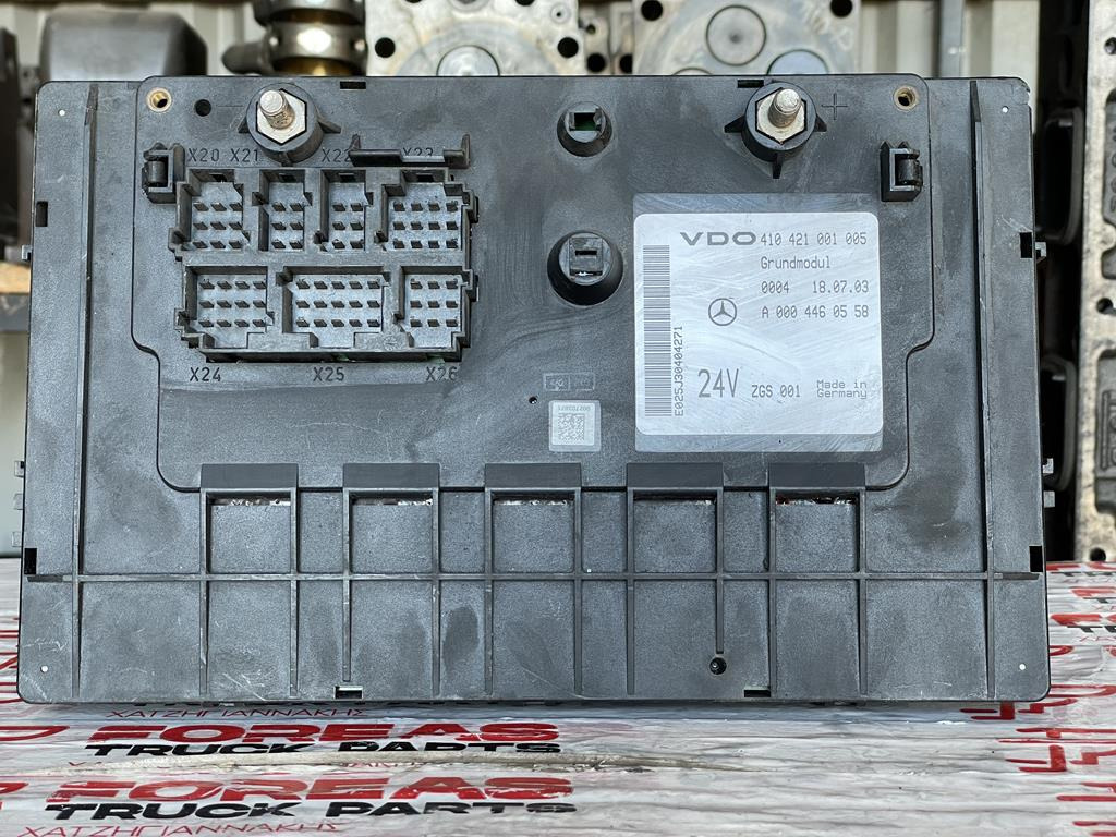 MERCEDES-BENZ ACTROS MP2 GRUNDMODUL - A 000 446 05 58 - Fuse for Truck: picture 1 MERCEDES-BENZ ACTROS MP2 GRUNDMODUL - A 000 446 05 58 - Fuse for Truck: picture 1