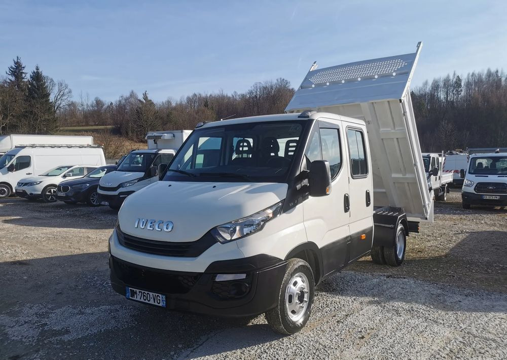 Iveco Daily 35C12 Brygadówka wywrotka 35-120 kiper doka Dubel klimatyzacja - Tipper van: picture 1 Iveco Daily 35C12 Brygadówka wywrotka 35-120 kiper doka Dubel klimatyzacja - Tipper van: picture 1