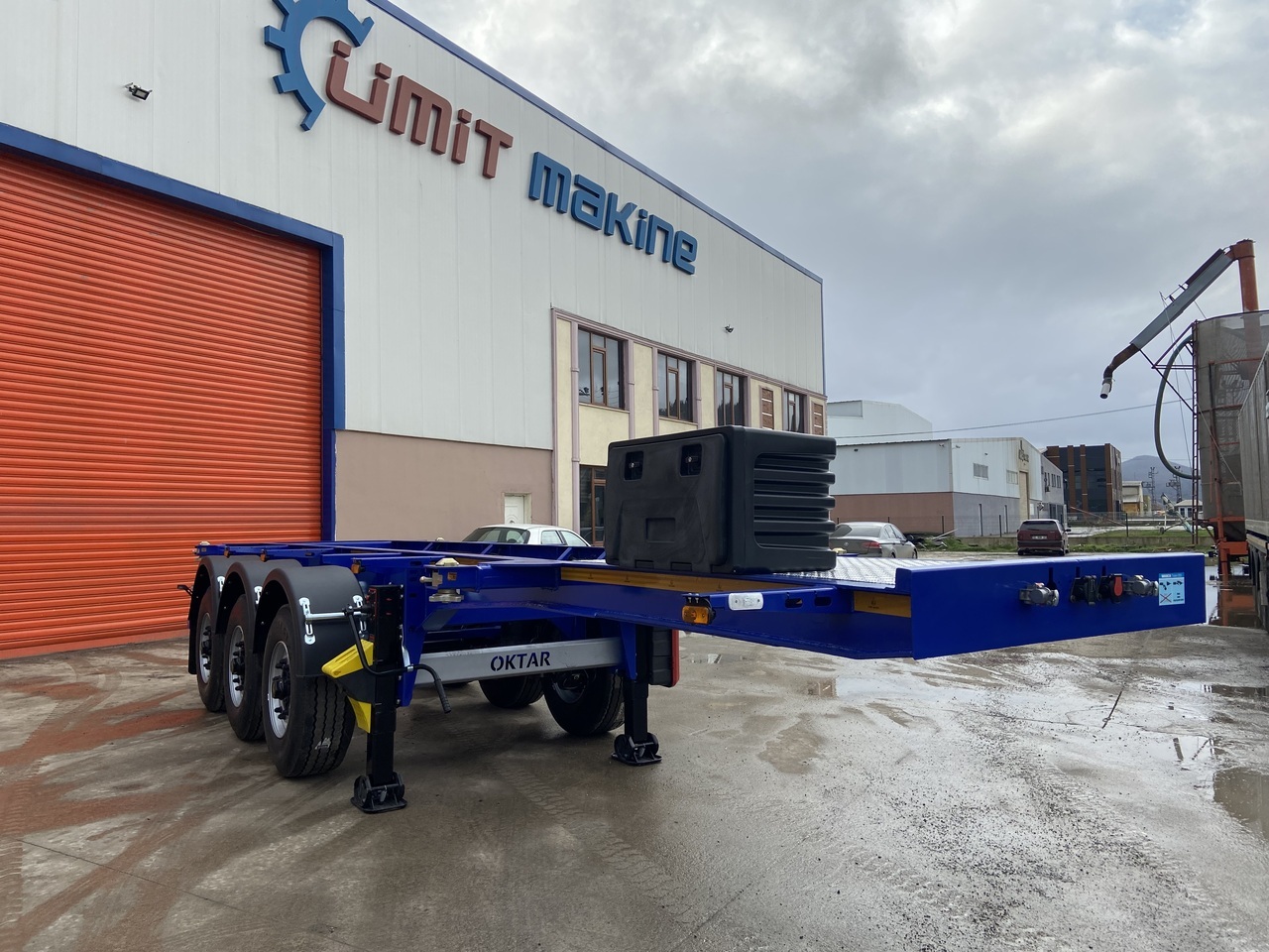 OKTAR ADR CONTAINER TRAILER 20 FEET 2023 - Container transporter/ Swap body semi-trailer: picture 1 OKTAR ADR CONTAINER TRAILER 20 FEET 2023 - Container transporter/ Swap body semi-trailer: picture 1