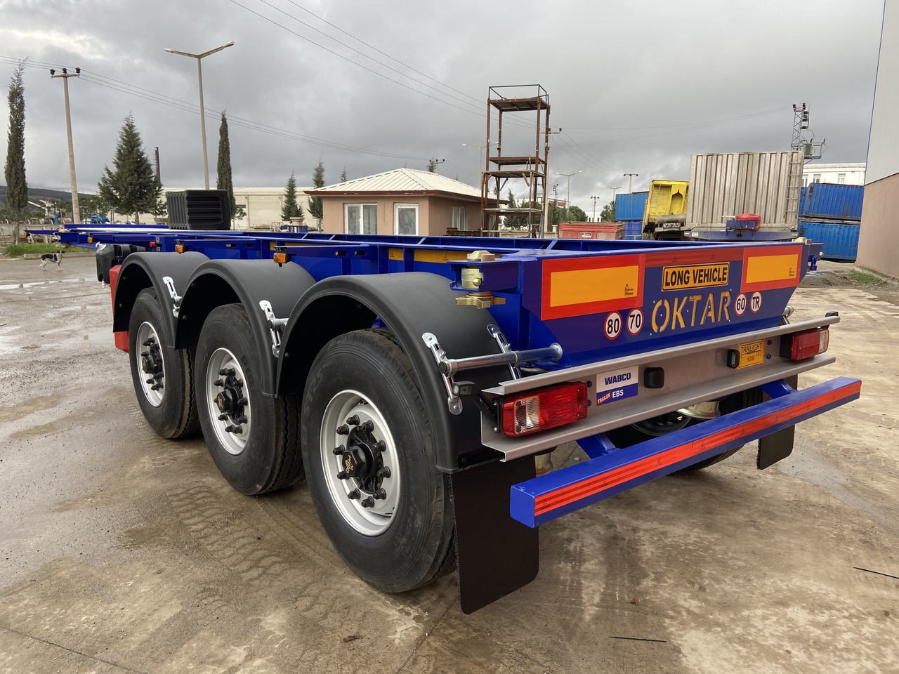 OKTAR ADR CONTAINER TRAILER 20 FEET 2023 - Container transporter/ Swap body semi-trailer: picture 5 OKTAR ADR CONTAINER TRAILER 20 FEET 2023 - Container transporter/ Swap body semi-trailer: picture 5