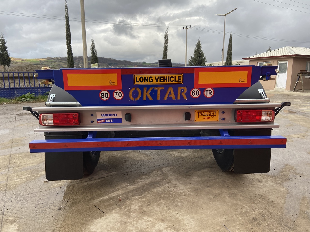OKTAR ADR CONTAINER TRAILER 20 FEET 2023 - Container transporter/ Swap body semi-trailer: picture 4 OKTAR ADR CONTAINER TRAILER 20 FEET 2023 - Container transporter/ Swap body semi-trailer: picture 4
