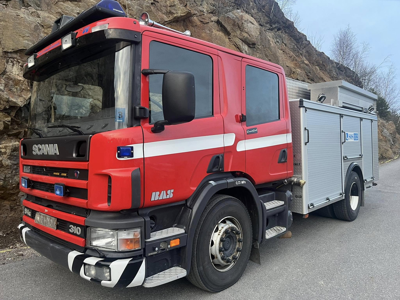 Scania P94GB 4x2 NA 310 - fire engine - RESERVERAD !! - Fire truck: picture 1 Scania P94GB 4x2 NA 310 - fire engine - RESERVERAD !! - Fire truck: picture 1