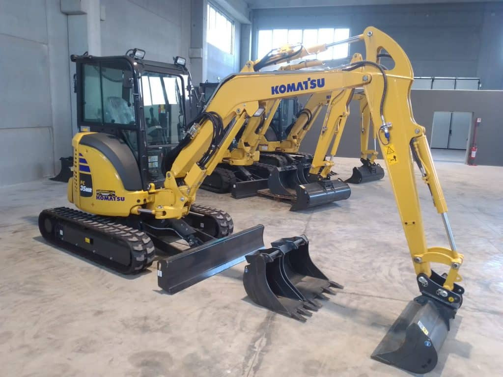 KOMATSU PC35MR-5 - Mini excavator: picture 5 KOMATSU PC35MR-5 - Mini excavator: picture 5
