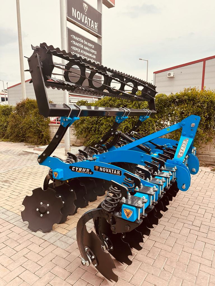 New Disc harrow Novatar Spring Disc Harrow Lemken Model: picture 1