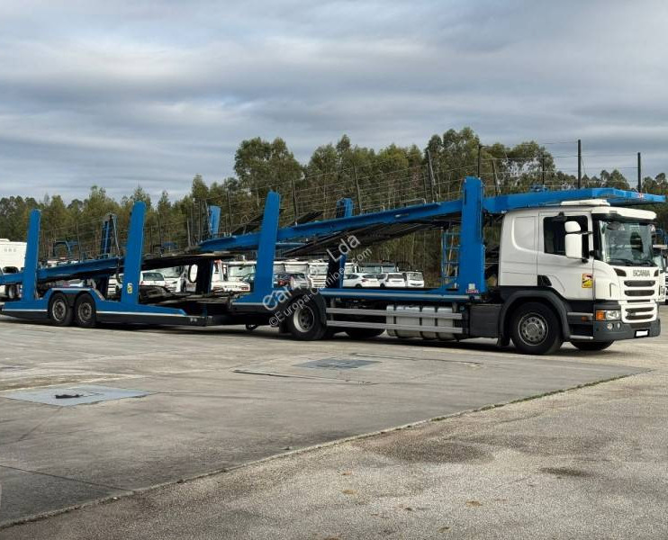 Scania P 450 - Autotransporter truck: picture 2 Scania P 450 - Autotransporter truck: picture 2