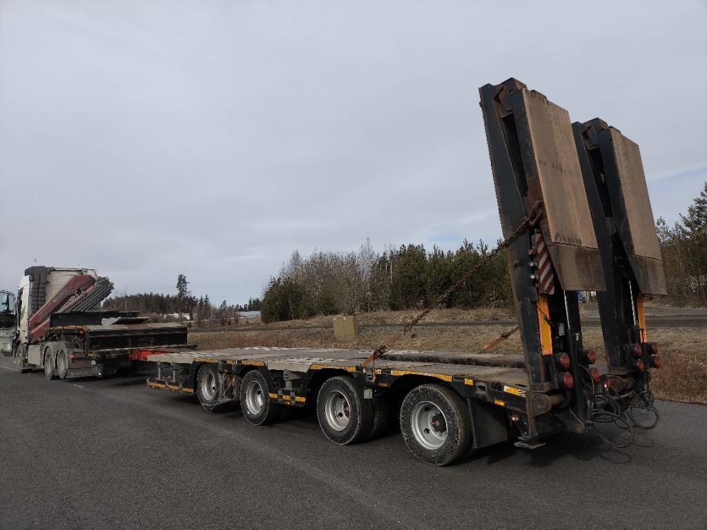 Kell-berg 4 aks. Lavetti pyörä kotelot,jatko - Dropside/ Flatbed semi-trailer: picture 1 Kell-berg 4 aks. Lavetti pyörä kotelot,jatko - Dropside/ Flatbed semi-trailer: picture 1