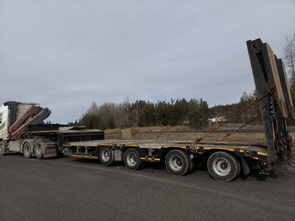 Kell-berg 4 aks. Lavetti pyörä kotelot,jatko - Dropside/ Flatbed semi-trailer: picture 5 Kell-berg 4 aks. Lavetti pyörä kotelot,jatko - Dropside/ Flatbed semi-trailer: picture 5