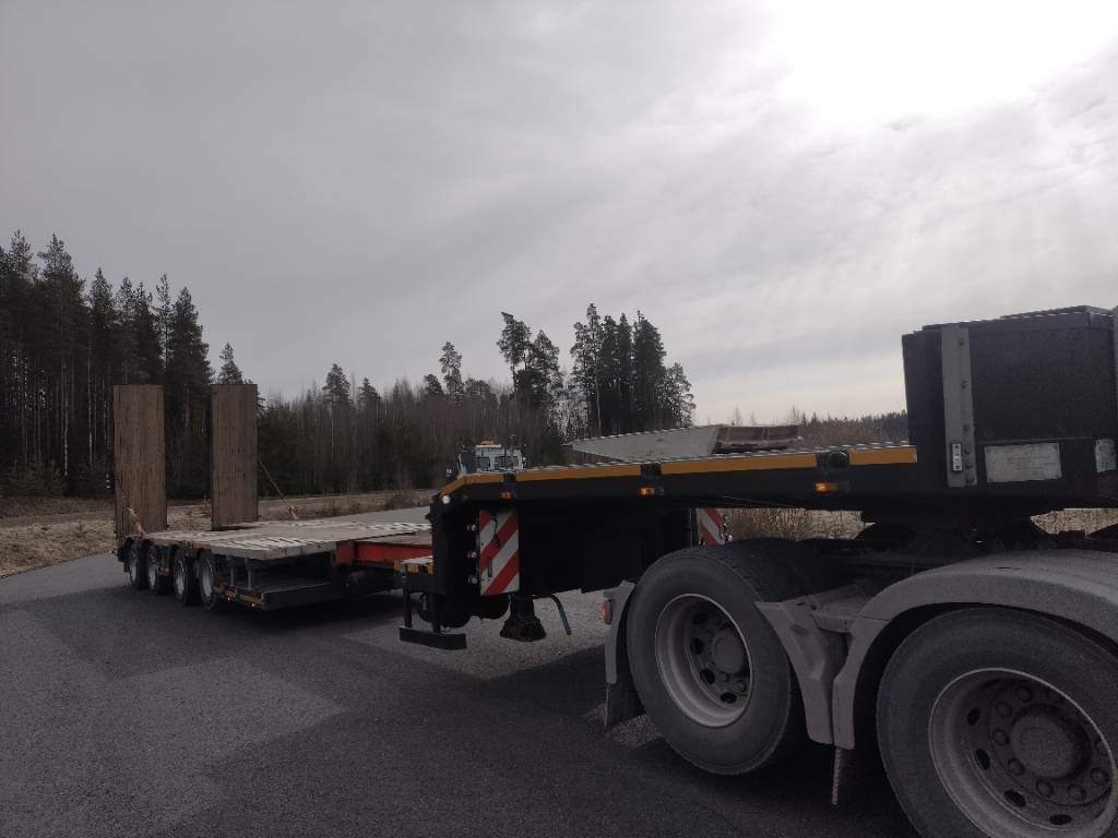 Kell-berg 4 aks. Lavetti pyörä kotelot,jatko - Dropside/ Flatbed semi-trailer: picture 3 Kell-berg 4 aks. Lavetti pyörä kotelot,jatko - Dropside/ Flatbed semi-trailer: picture 3