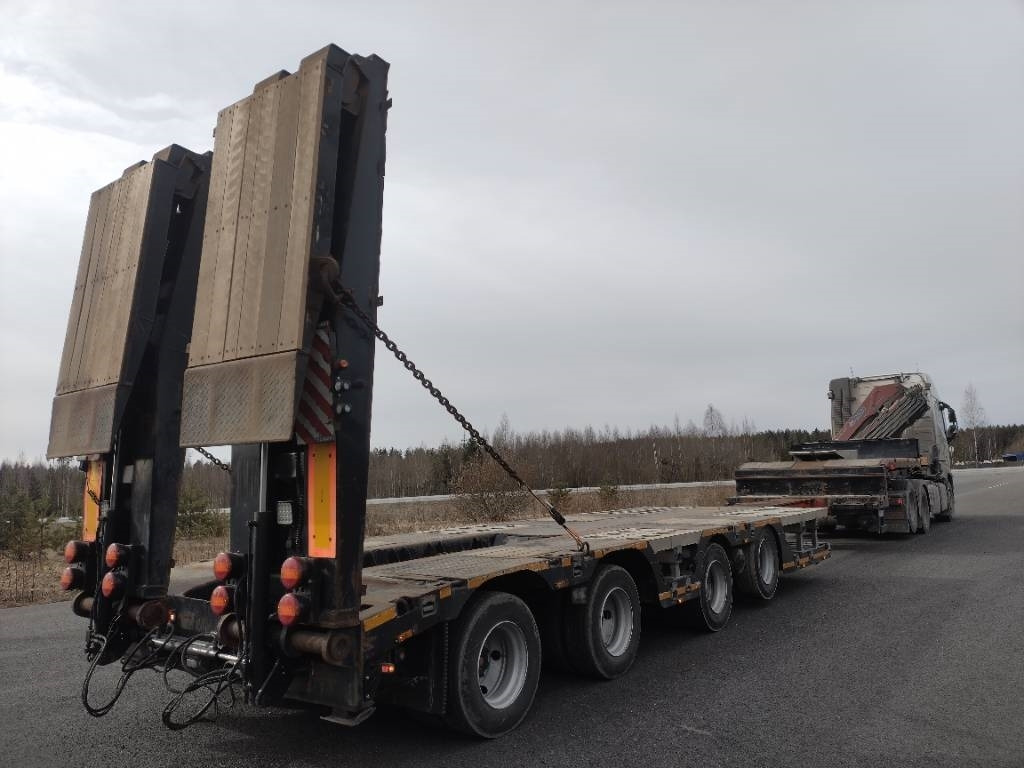 Kell-berg 4 aks. Lavetti pyörä kotelot,jatko - Dropside/ Flatbed semi-trailer: picture 2 Kell-berg 4 aks. Lavetti pyörä kotelot,jatko - Dropside/ Flatbed semi-trailer: picture 2