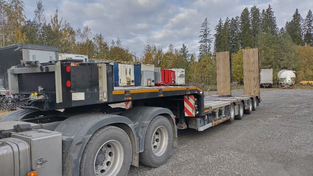 Kell-berg Jatko pokka, pitkillä rampeilla, pyöräkotelot - Low loader semi-trailer: picture 2 Kell-berg Jatko pokka, pitkillä rampeilla, pyöräkotelot - Low loader semi-trailer: picture 2