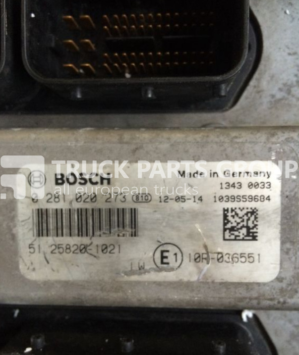 MAN TGA, TGX, TGS, TGM, TGL EURO 6 engine control unit ECU EDC, EDC1 control unit - ECU for Truck: picture 3 MAN TGA, TGX, TGS, TGM, TGL EURO 6 engine control unit ECU EDC, EDC1 control unit - ECU for Truck: picture 3