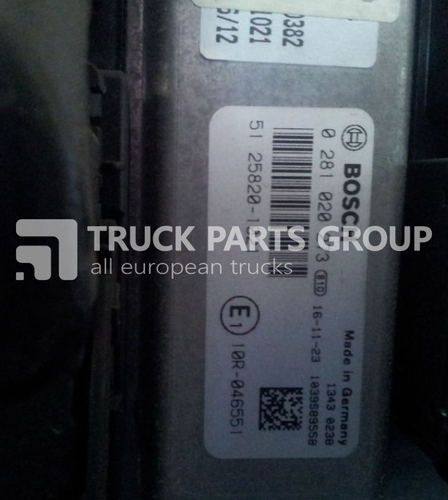 MAN TGA, TGX, TGS, TGM, TGL EURO 6 engine control unit ECU EDC, EDC1 control unit - ECU for Truck: picture 2 MAN TGA, TGX, TGS, TGM, TGL EURO 6 engine control unit ECU EDC, EDC1 control unit - ECU for Truck: picture 2