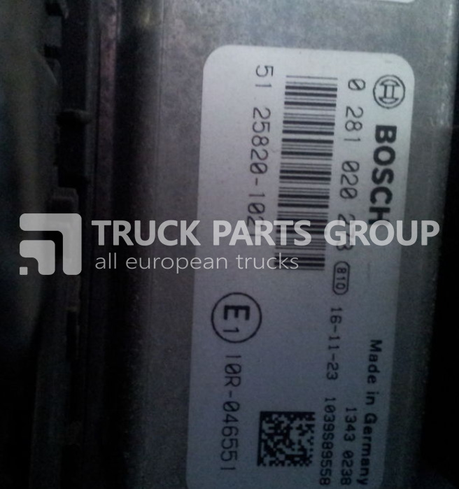 MAN TGA, TGX, TGS, TGM, TGL EURO 6 engine control unit ECU EDC, EDC1 control unit - ECU for Truck: picture 5 MAN TGA, TGX, TGS, TGM, TGL EURO 6 engine control unit ECU EDC, EDC1 control unit - ECU for Truck: picture 5
