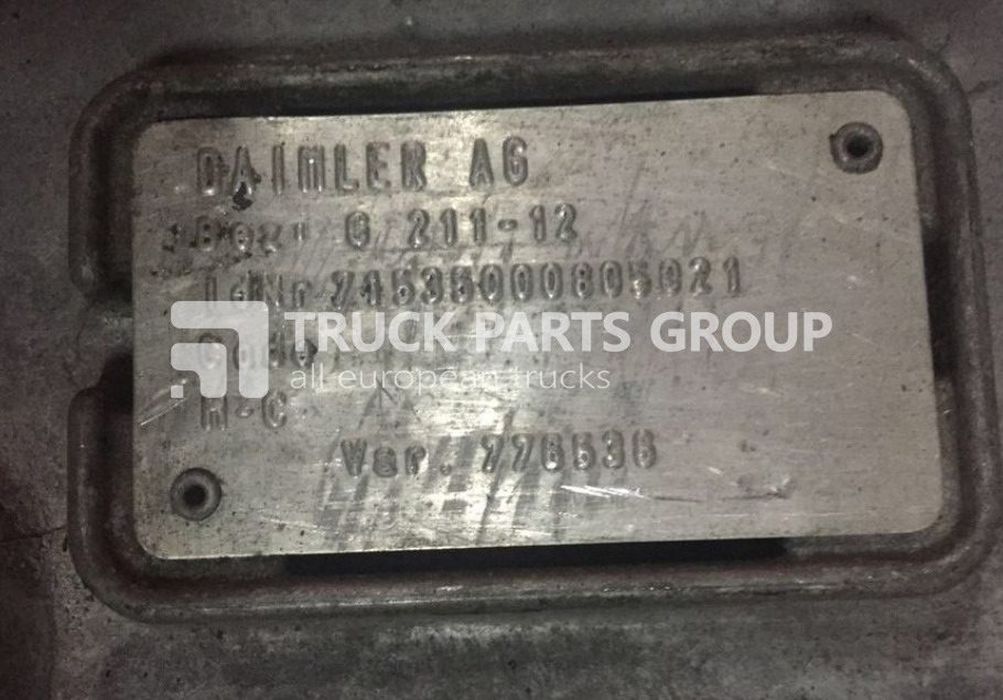 MERCEDES-BENZ Actros, Axor, gearbox EURO 3, EURO 4, EURO 5, G211-12, 001260360 gearbox - Gearbox for Truck: picture 4 MERCEDES-BENZ Actros, Axor, gearbox EURO 3, EURO 4, EURO 5, G211-12, 001260360 gearbox - Gearbox for Truck: picture 4