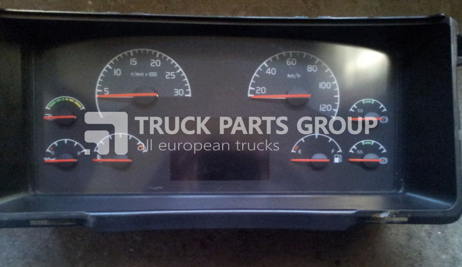 Dashboard for Truck VOLVO FH12, FH13, EURO3, EURO4, EURO5 with or without ADBLUE combinati dashboard: picture 6