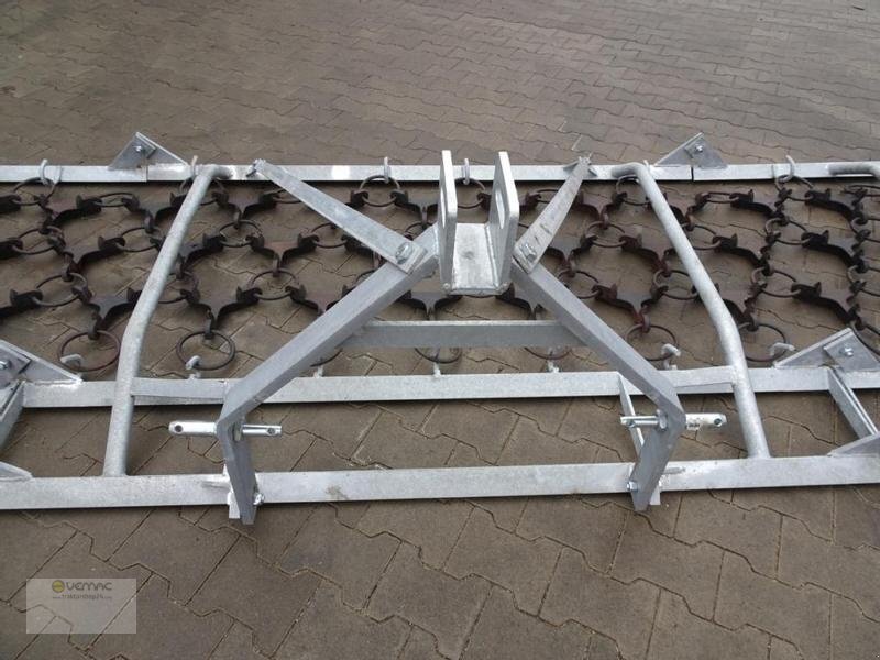 New Chain harrow Vemac Wiesenschleppe 4m 3reihig verzinkt Schleppe Striegel Egge NE: picture 11