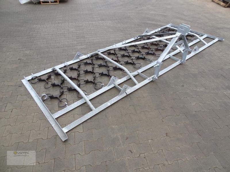 New Chain harrow Vemac Wiesenschleppe 4m 3reihig verzinkt Schleppe Striegel Egge NE: picture 7