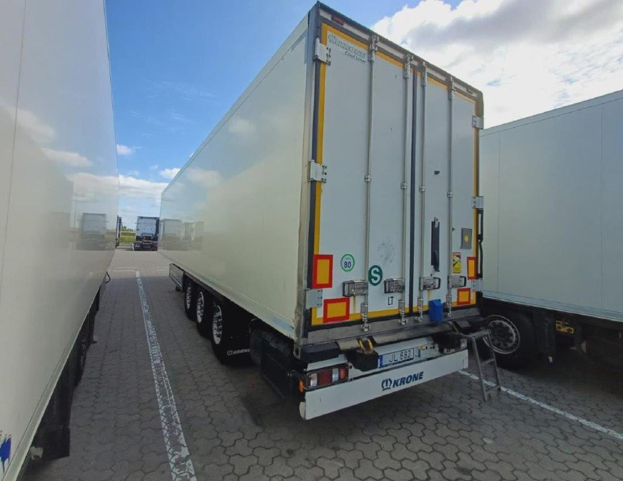 2018 Krone SDR Double Deck Cool Liner FP45 ThermoKing SLXi 300 Lifting Axle - Refrigerator semi-trailer: picture 5 2018 Krone SDR Double Deck Cool Liner FP45 ThermoKing SLXi 300 Lifting Axle - Refrigerator semi-trailer: picture 5