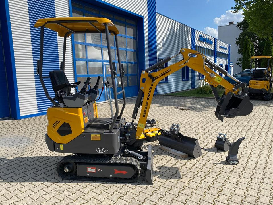 Mini excavator Minibagger BK1000JS inkl. großem Zubehörpaket *HERBSTAKTION*INKL.19% MWST*BERGER KRAUS*SOFORT!*: picture 7