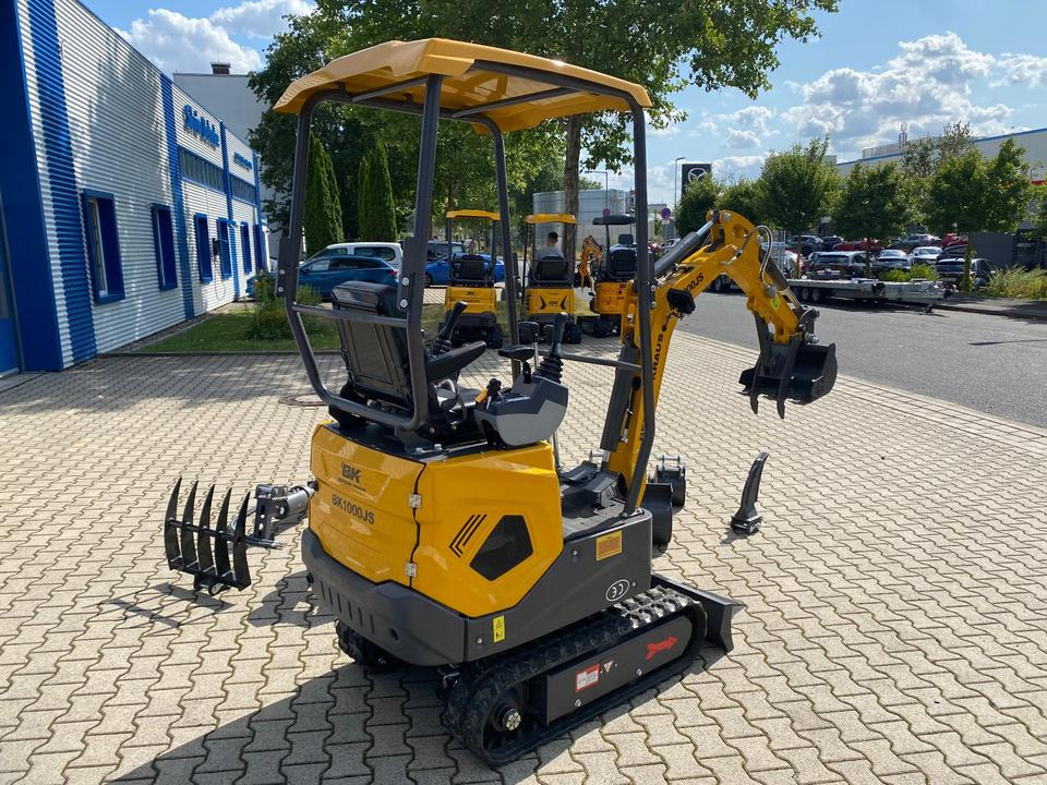 Mini excavator Minibagger BK1000JS inkl. großem Zubehörpaket *HERBSTAKTION*INKL.19% MWST*BERGER KRAUS*SOFORT!*: picture 6