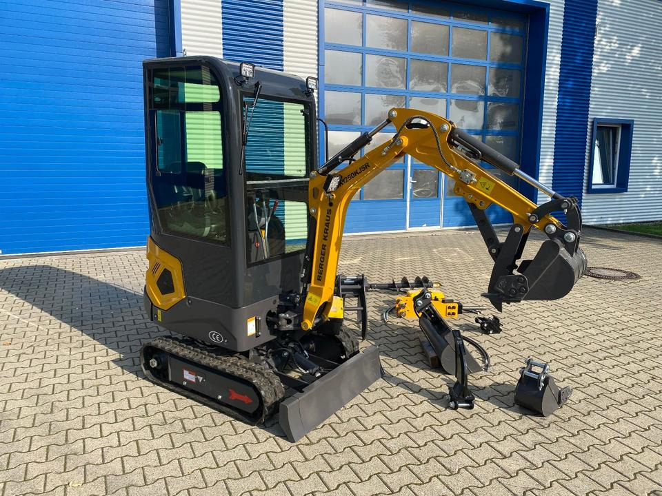 Mini excavator Minibagger BK1250KJSR inkl. großem Zubehörpaket *INKL.19% MWST*BERGER KRAUS*KUBOTA* VERSTELLFAHRWERK*SOFORT!*: picture 8