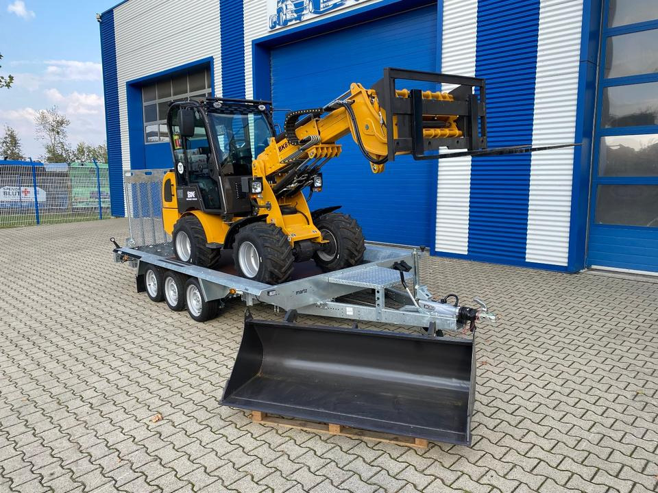 Teleskoplader/Radlader BK810T inkl. Tieflader und Gabel/Schaufelpaket *INKL.19% MWST*BERGER KRAUS*KUBOTA*EURO*CE* - Compact loader, Trailer: picture 3 Teleskoplader/Radlader BK810T inkl. Tieflader und Gabel/Schaufelpaket *INKL.19% MWST*BERGER KRAUS*KUBOTA*EURO*CE* - Compact loader, Trailer: picture 3