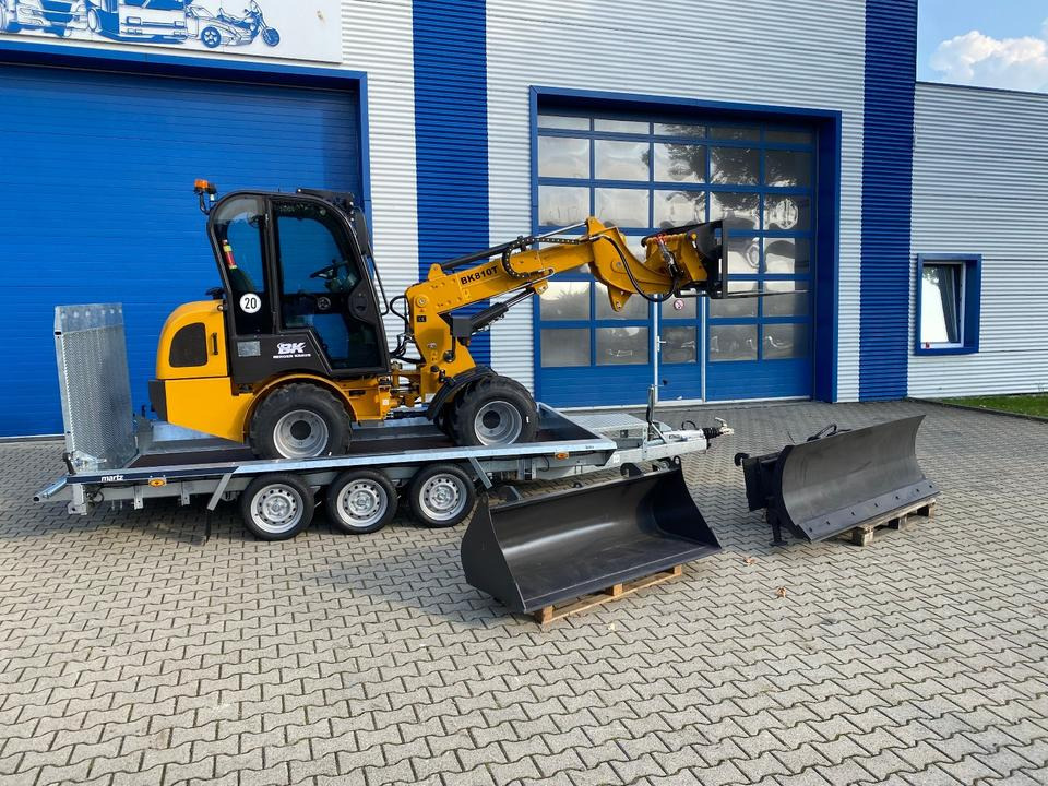 Teleskoplader/Radlader BK810T inkl. Tieflader und Schneeschild *INKL.19% MWST*BERGER KRAUS*KUBOTA*EURO*CE* - Compact loader, Trailer: picture 3 Teleskoplader/Radlader BK810T inkl. Tieflader und Schneeschild *INKL.19% MWST*BERGER KRAUS*KUBOTA*EURO*CE* - Compact loader, Trailer: picture 3