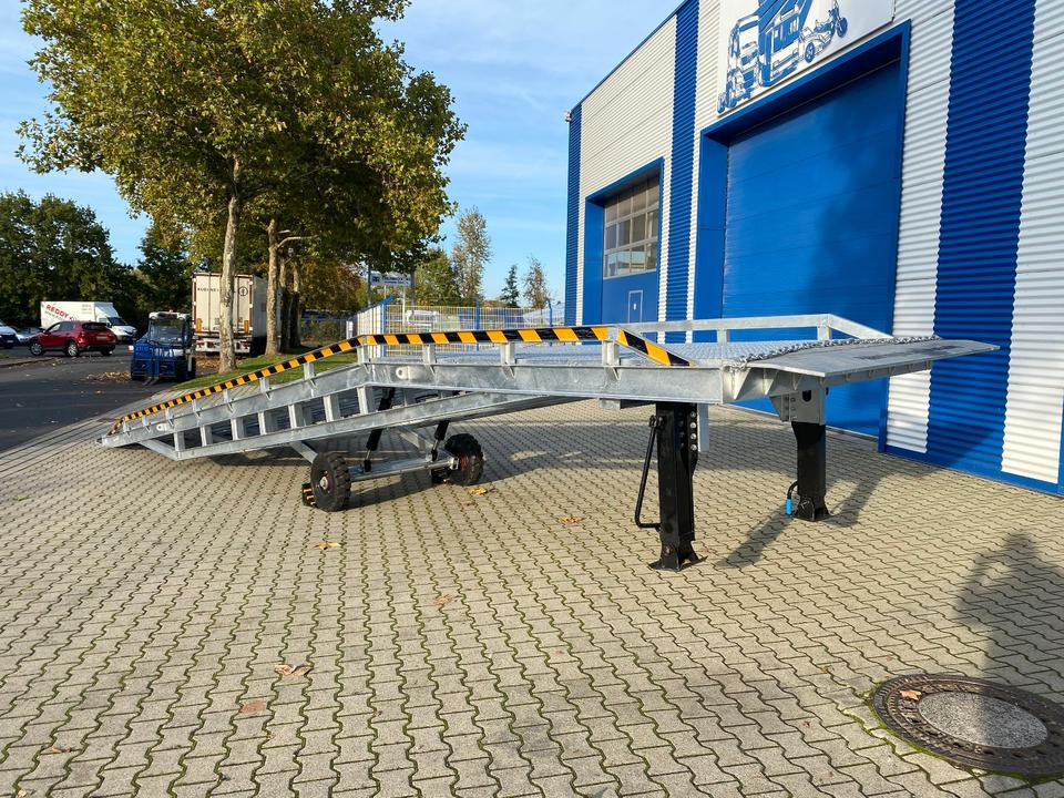 Verladerampe 8t Verzinkt Containerrampe LKW Rampe NEU *INKL.19% MWST*SOFORT VERFÜGBAR!* - Loading ramp: picture 2 Verladerampe 8t Verzinkt Containerrampe LKW Rampe NEU *INKL.19% MWST*SOFORT VERFÜGBAR!* - Loading ramp: picture 2