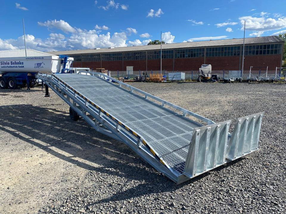 Verladerampe 8t Verzinkt Containerrampe LKW Rampe Vorführmodell inkl. Gratis Lieferung *INKL.19% MWST*SOFORT!* - Loading ramp: picture 5 Verladerampe 8t Verzinkt Containerrampe LKW Rampe Vorführmodell inkl. Gratis Lieferung *INKL.19% MWST*SOFORT!* - Loading ramp: picture 5