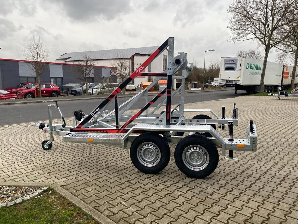 Vermietung / Kabelanhänger 3500KG / Nutzlast 2766KG / Kabeltrommel-Anhänger / Glasfaser/ 1 Monat - Cable drum trailer: picture 4 Vermietung / Kabelanhänger 3500KG / Nutzlast 2766KG / Kabeltrommel-Anhänger / Glasfaser/ 1 Monat - Cable drum trailer: picture 4
