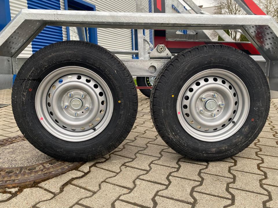 Cable drum trailer Vermietung / Kabelanhänger 3500KG / Nutzlast 2766KG / Kabeltrommel-Anhänger / Glasfaser/ 1 Woche: picture 6