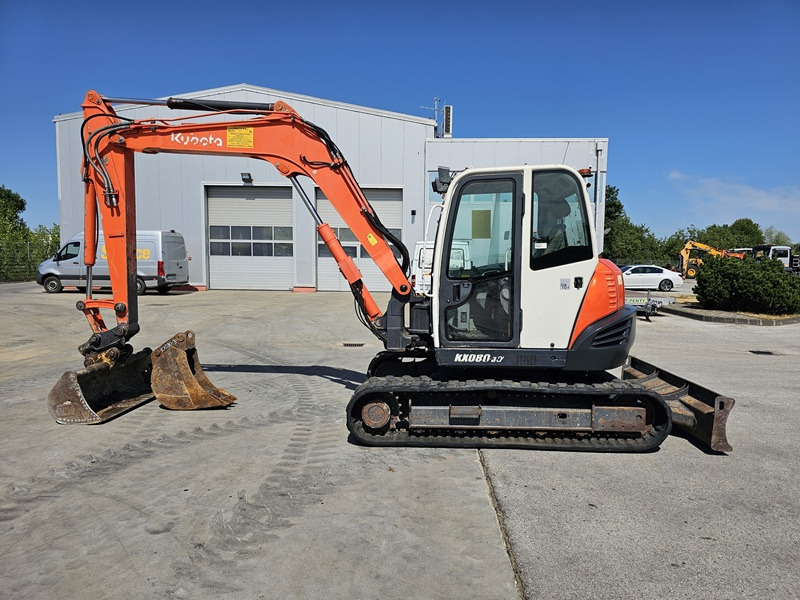 KUBOTA KX080-3 - Mini excavator: picture 2 KUBOTA KX080-3 - Mini excavator: picture 2