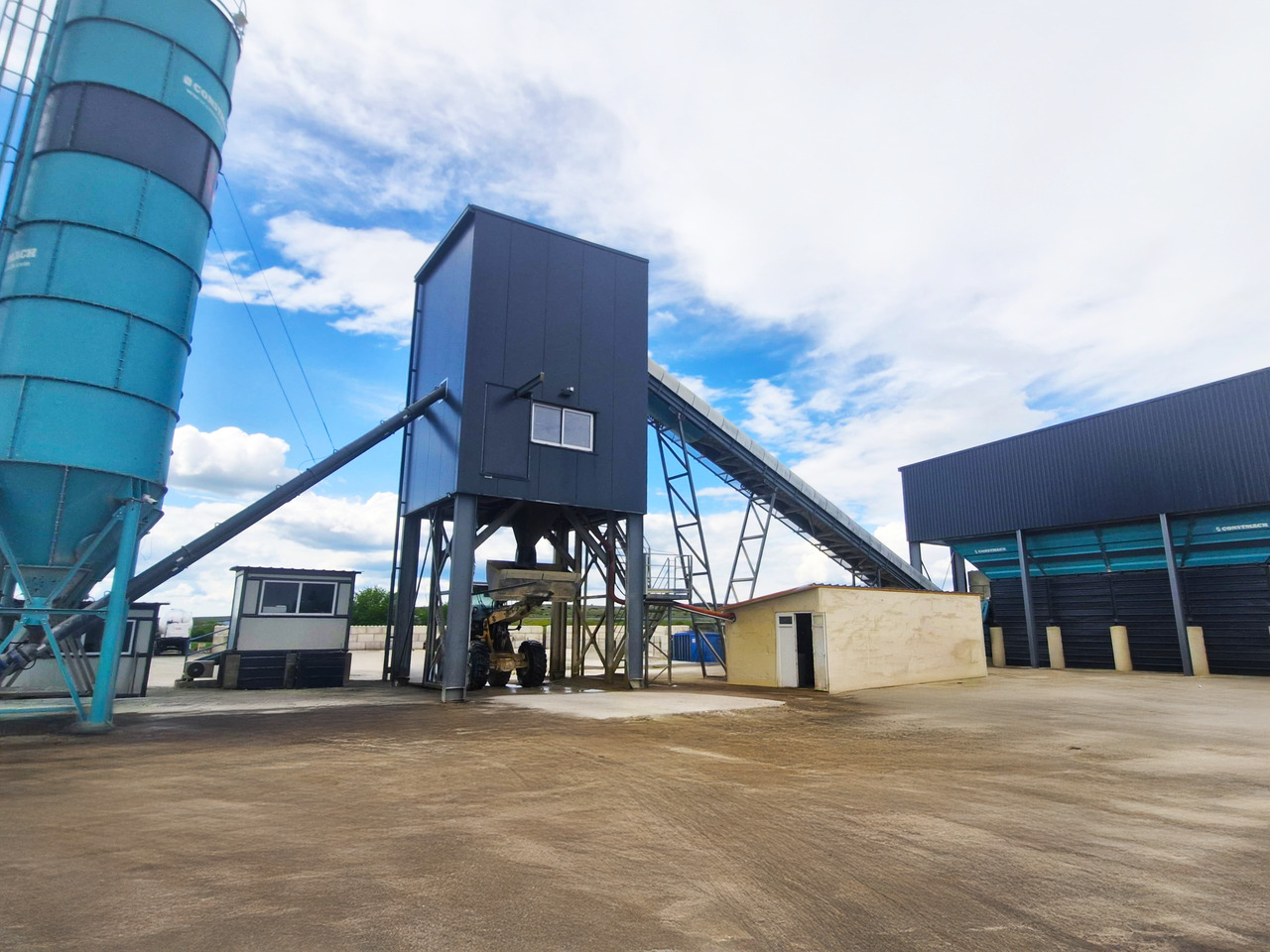 Constmach 100 m³/h Stationary Concrete Batching Plant - Concrete plant: picture 1 Constmach 100 m³/h Stationary Concrete Batching Plant - Concrete plant: picture 1