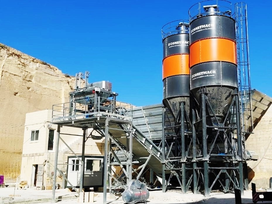 Constmach 100 m³/h Trockenbeton Mischanlage - Concrete plant: picture 1 Constmach 100 m³/h Trockenbeton Mischanlage - Concrete plant: picture 1