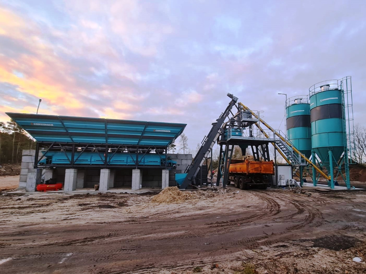 Constmach 60 m³/h kompakte Betonmischanlage - Concrete plant: picture 2 Constmach 60 m³/h kompakte Betonmischanlage - Concrete plant: picture 2