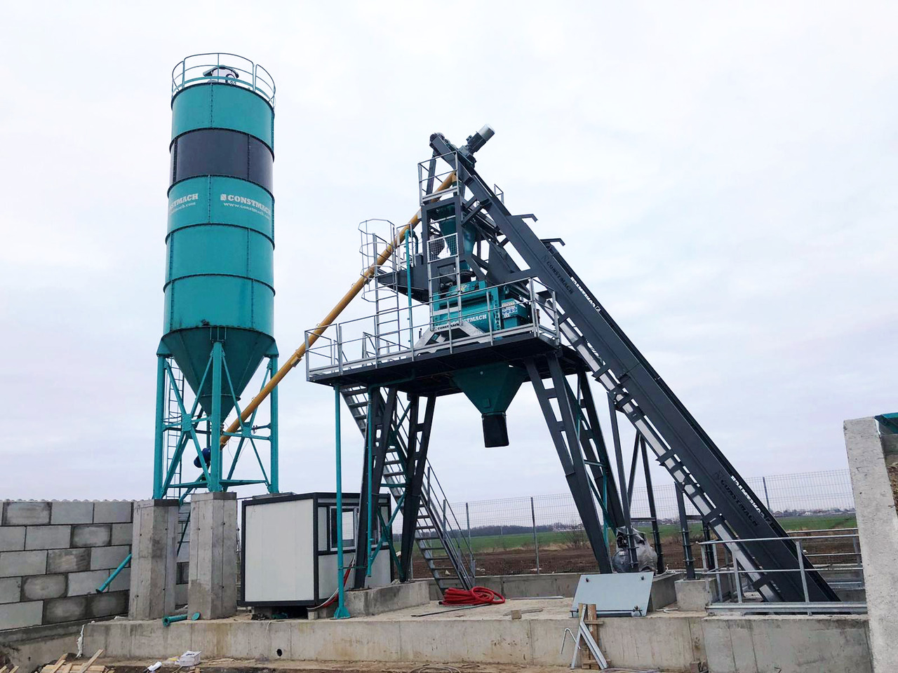 Constmach 60 m³/h kompakte Betonmischanlage - Concrete plant: picture 3 Constmach 60 m³/h kompakte Betonmischanlage - Concrete plant: picture 3