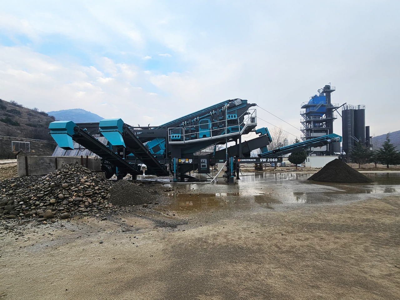 New Screener Constmach Installation Mobile De Lavage Et De Criblage De Sable Et De Gravier: picture 6