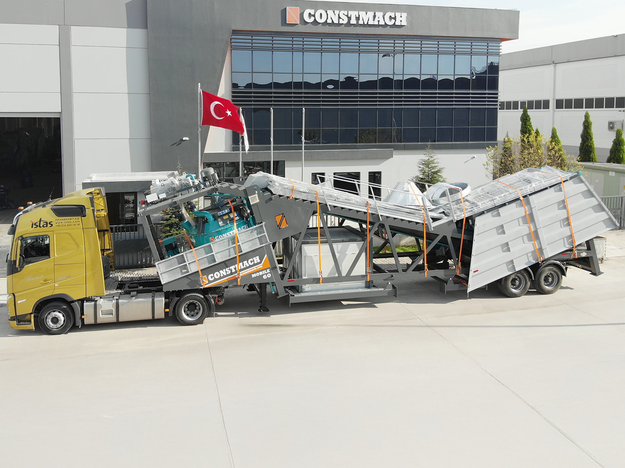 Constmach Mobile Betonmischanlage mit 60 m³/h - Concrete plant: picture 5 Constmach Mobile Betonmischanlage mit 60 m³/h - Concrete plant: picture 5