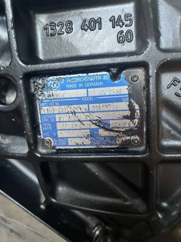 ZF 12AS2530 12AS2330 TO  - Gearbox for Truck: picture 5 ZF 12AS2530 12AS2330 TO  - Gearbox for Truck: picture 5