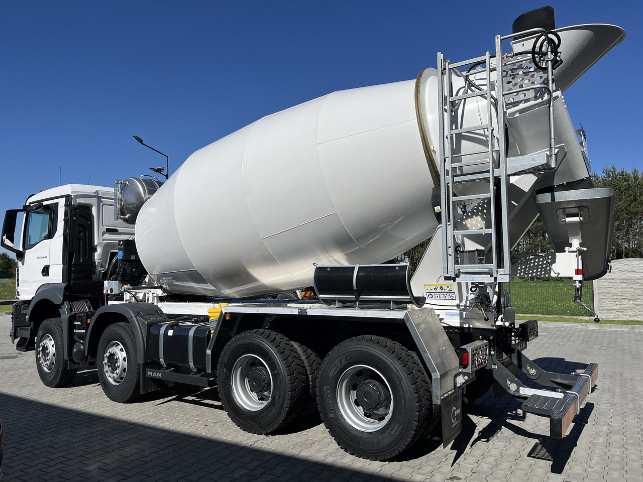 MAN TGS 35.480, 8x4 BB, EURO 6, YEAR 2024, 10m - NEW - Concrete mixer truck: picture 5 MAN TGS 35.480, 8x4 BB, EURO 6, YEAR 2024, 10m - NEW - Concrete mixer truck: picture 5