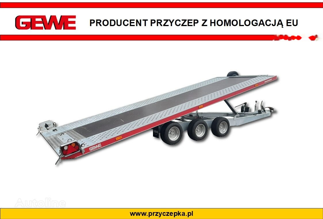 Gewe B3500 - Autotransporter trailer: picture 1 Gewe B3500 - Autotransporter trailer: picture 1