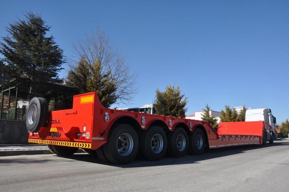 Özgül HYDRAULIC FOLDABLE - Low loader semi-trailer: picture 2 Özgül HYDRAULIC FOLDABLE - Low loader semi-trailer: picture 2