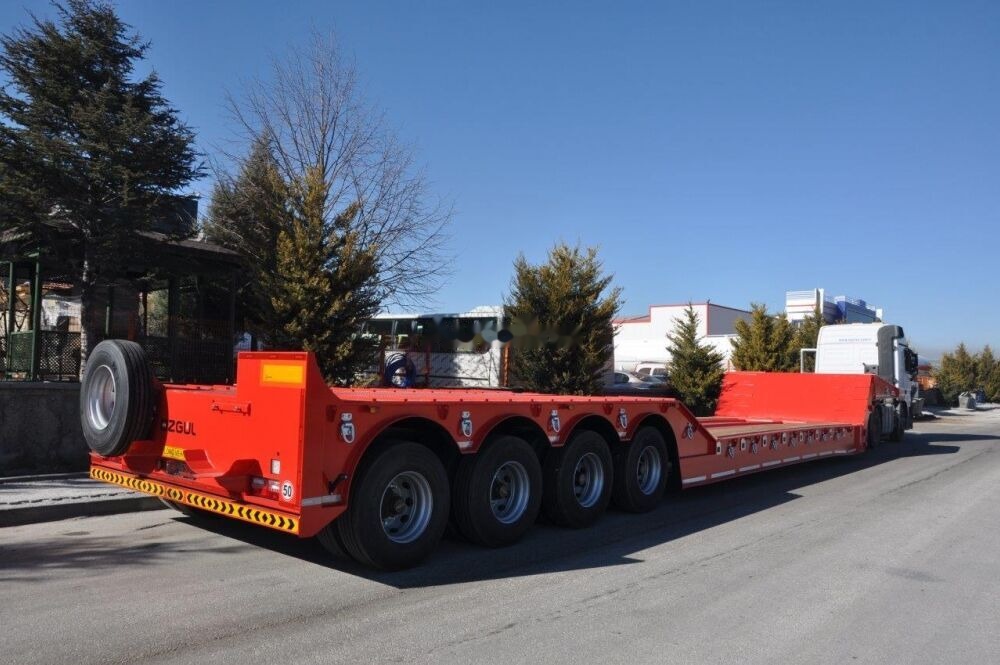 Özgül HYDRAULIC FOLDABLE - Low loader semi-trailer: picture 1 Özgül HYDRAULIC FOLDABLE - Low loader semi-trailer: picture 1