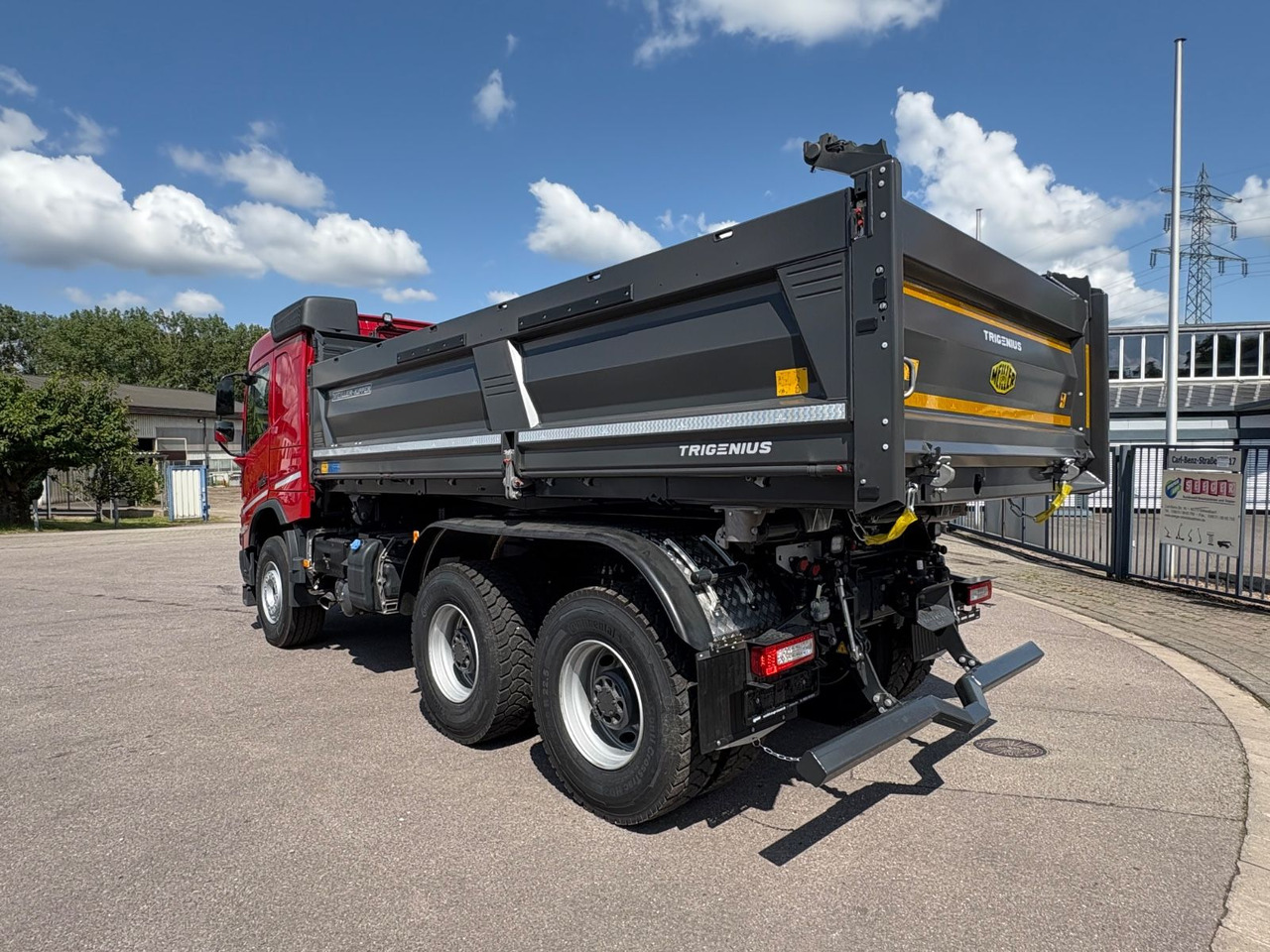 Tipper Volvo FMX 500 6x4  X-High Meiller Trigenius D316: picture 7