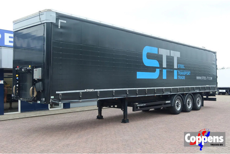 Kögel SN 24 Schuifzeil, Schuifdak, lift as, stuur-as, Rongen gaten + ice killer. - Curtainsider semi-trailer: picture 1 Kögel SN 24 Schuifzeil, Schuifdak, lift as, stuur-as, Rongen gaten + ice killer. - Curtainsider semi-trailer: picture 1